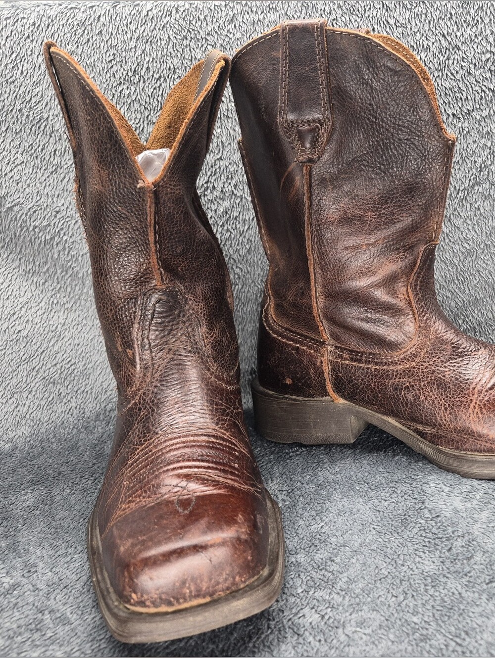 Ariat Rambler Mens Size 7D Brown Leather Western Cowboy Boots Style 10015307